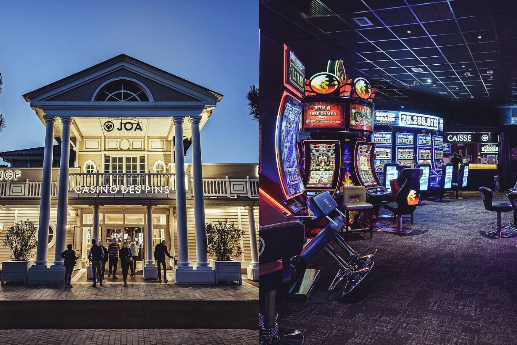 Casino des SABLES D’OLONNE « LES PINS » JoaGroupe