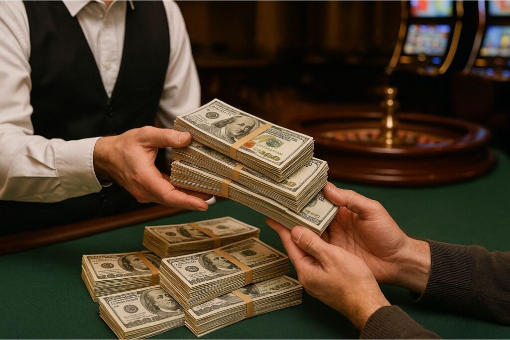 casino qui paye en espèces