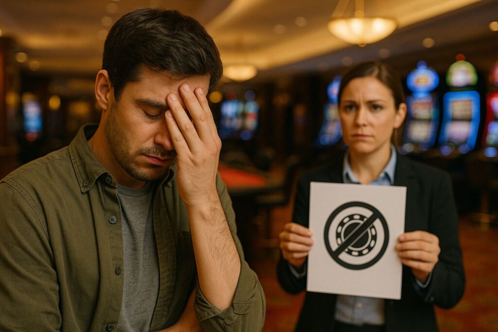 interdiction de casino