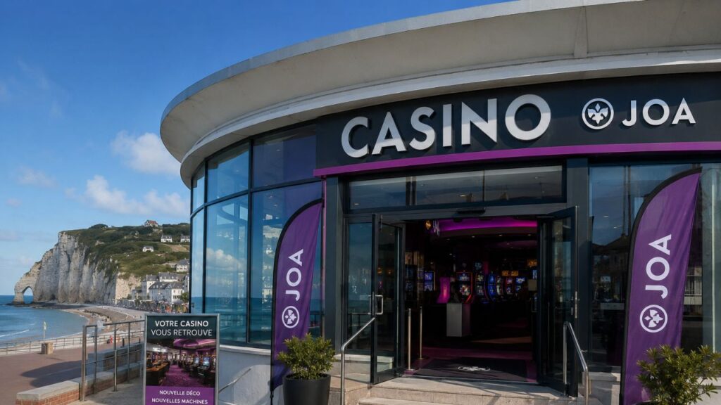 ré-ouverture du casino d'étretat